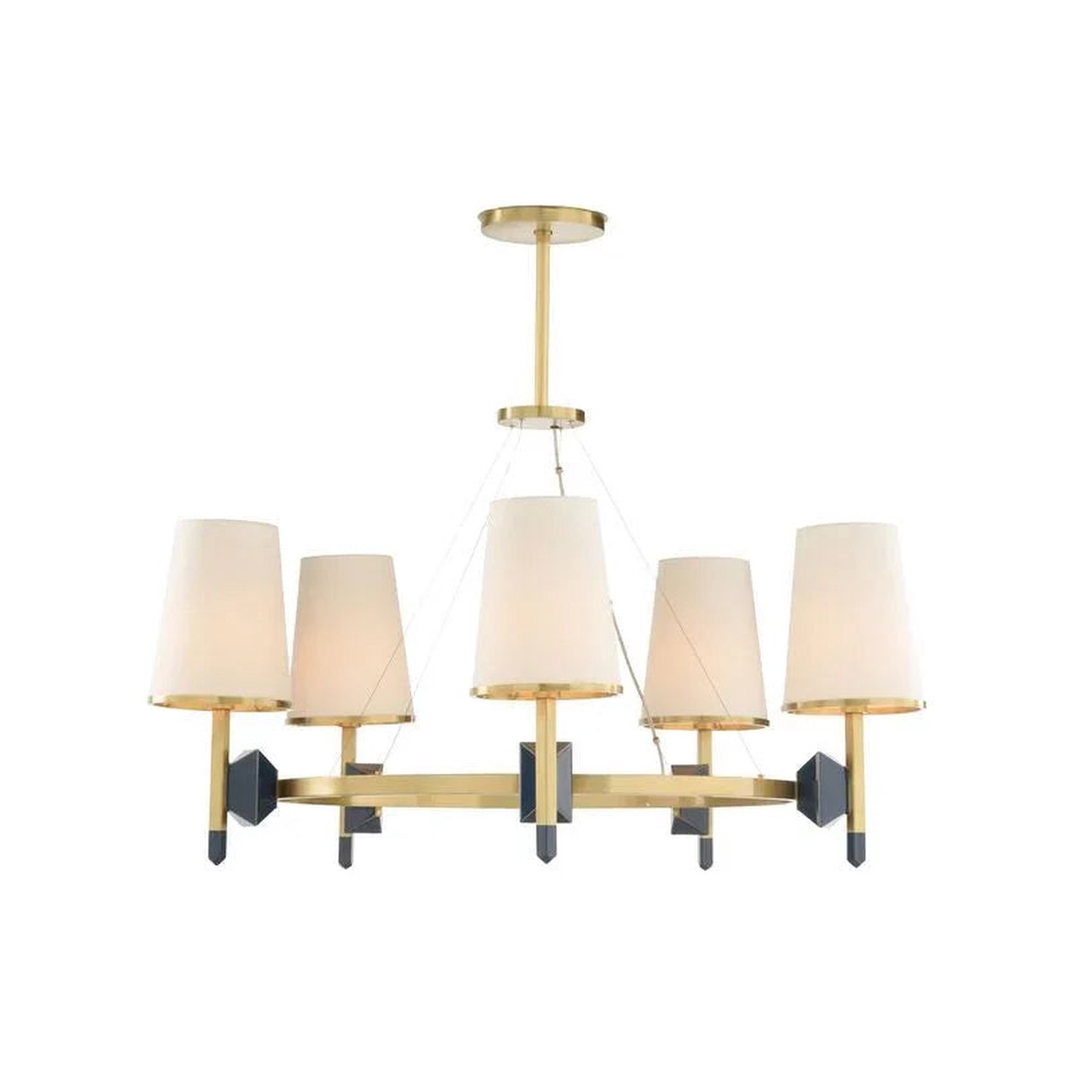Zuri Brass Made Chandelier