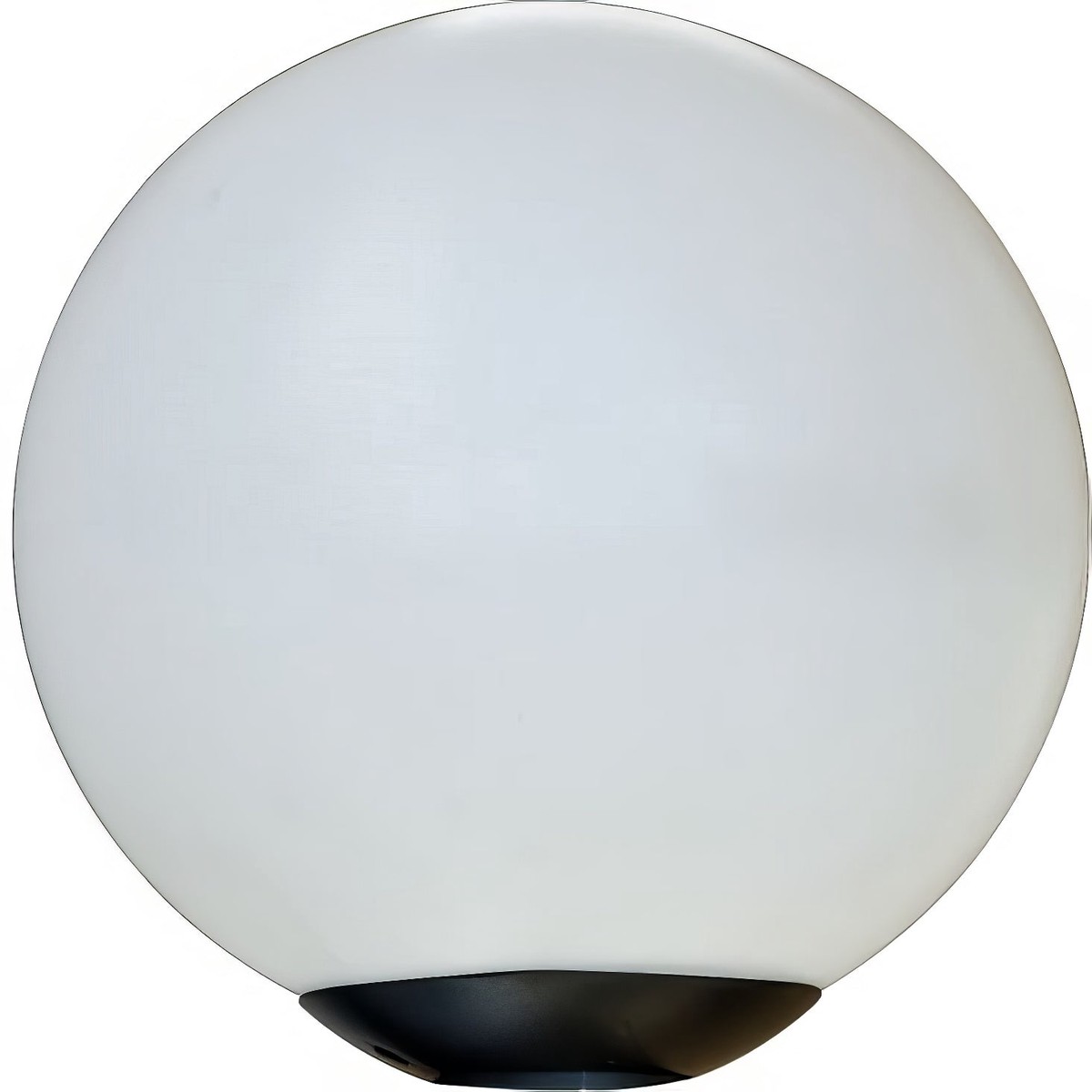 Dabmar Lighting D7016-L30-30K Cast Alum 16" Globe Post Top Fixture 85V-265V E26 LED 30W 30K
